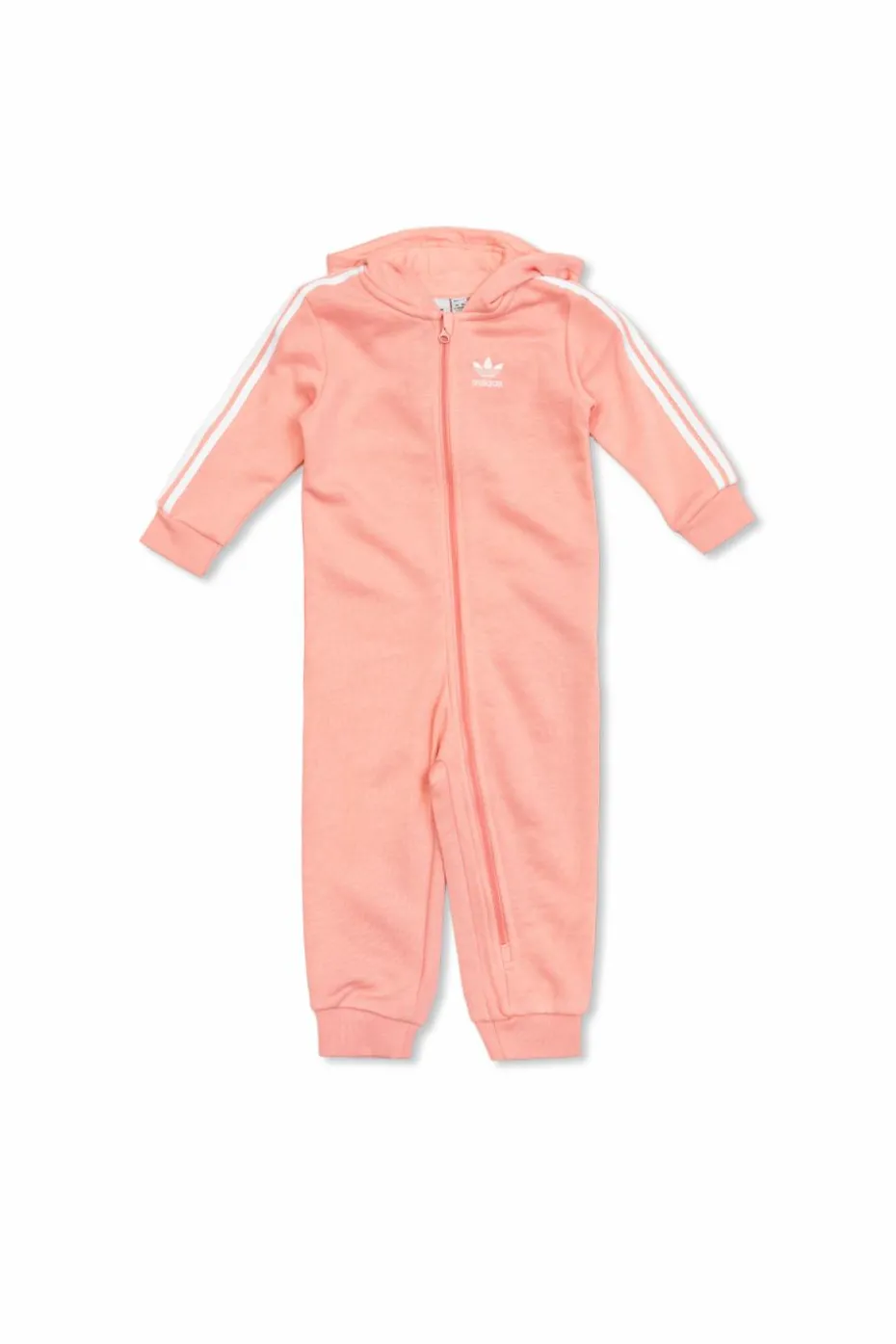 ADIDAS Kids PINK Baby romper with hood