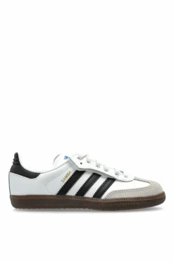 ADIDAS Kids WHITE Sports shoes "SAMBA OG CH EL C"
