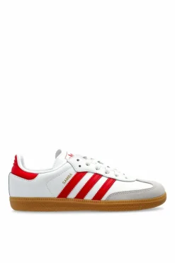 ADIDAS Kids WHITE Sports shoes "SAMBA OG C"