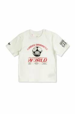 ADIDAS Kids WHITE T-shirt with print