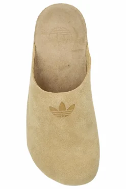 ADIDAS Originals beige Suede slides `Adimule`