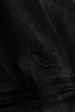 ADIDAS Originals BLACK Denim jacket in oversize style