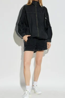 ADIDAS Originals BLACK Denim shorts