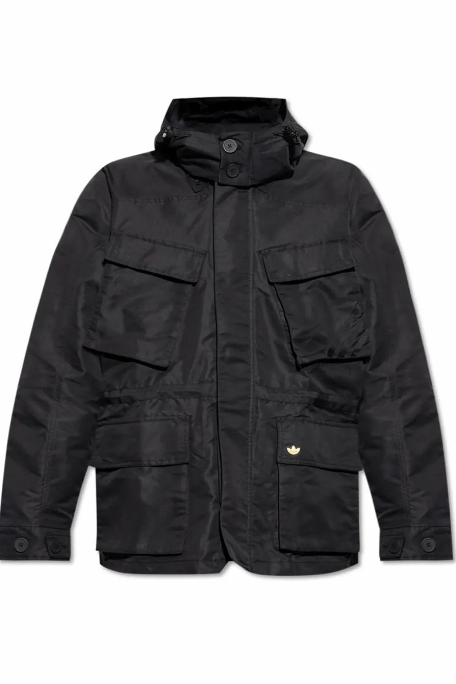 ADIDAS Originals BLACK Jacket with removable hood