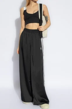 ADIDAS Originals BLACK Satin trousers