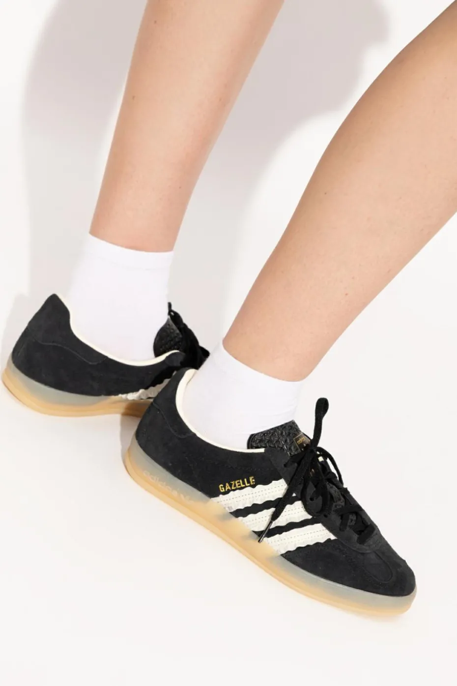 ADIDAS Originals BLACK Sports shoes "Gazelle Indoor"