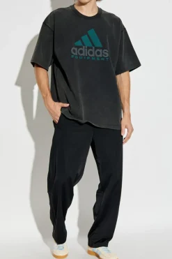 ADIDAS Originals BLACK Straight-leg sweatpants
