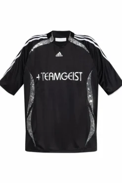 ADIDAS Originals BLACK T-shirt with sequins