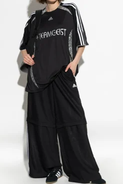 ADIDAS Originals BLACK T-shirt with sequins