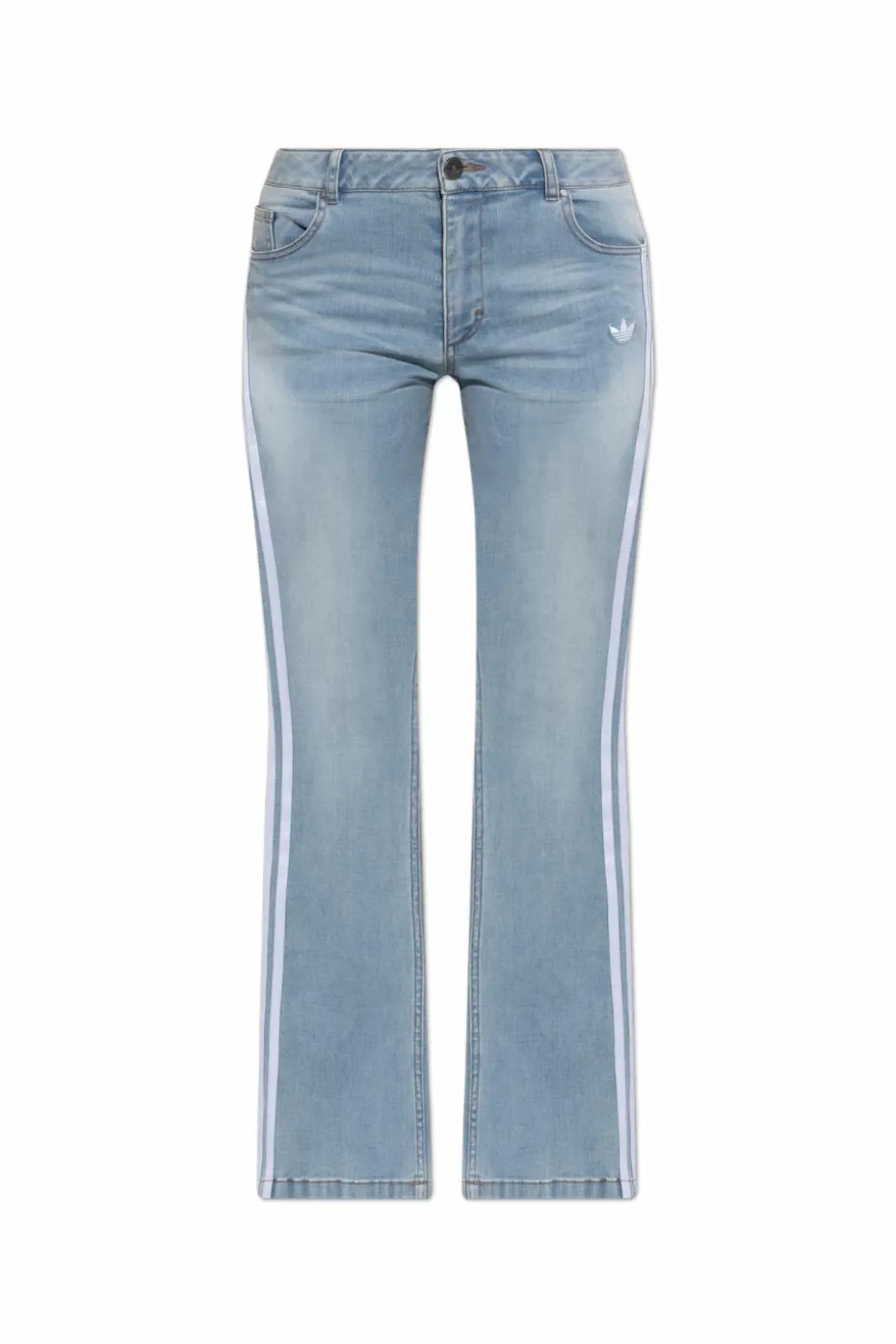 ADIDAS Originals BLUE Flared-leg jeans