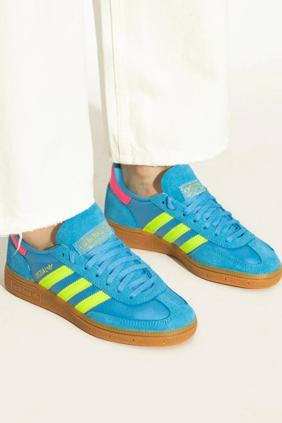 ADIDAS Originals BLUE Sports shoes `HANDBALL SPEZIAL W`
