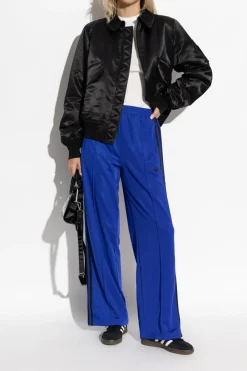 ADIDAS Originals BLUE Sweatpants with straight-leg cut