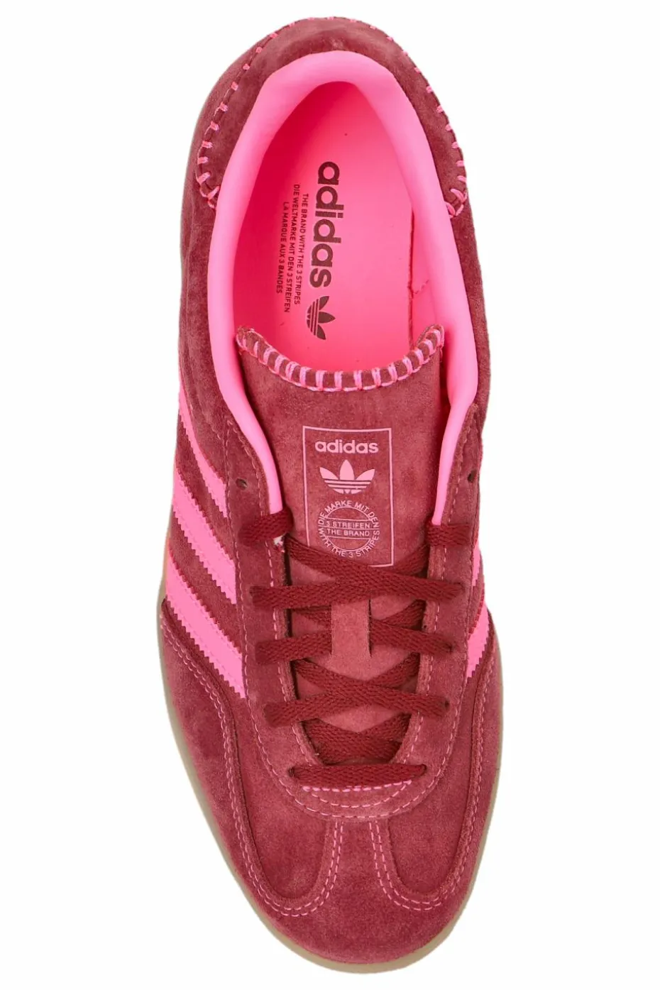 ADIDAS Originals BURGUNDY Sports shoes "GAZELLE INROOR W"
