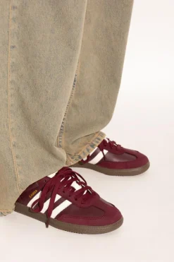 ADIDAS Originals BURGUNDY Sports shoes "SAMBA OG W"