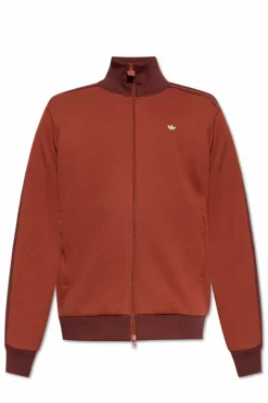 ADIDAS Originals BURGUNDY Sweatshirt with Logo