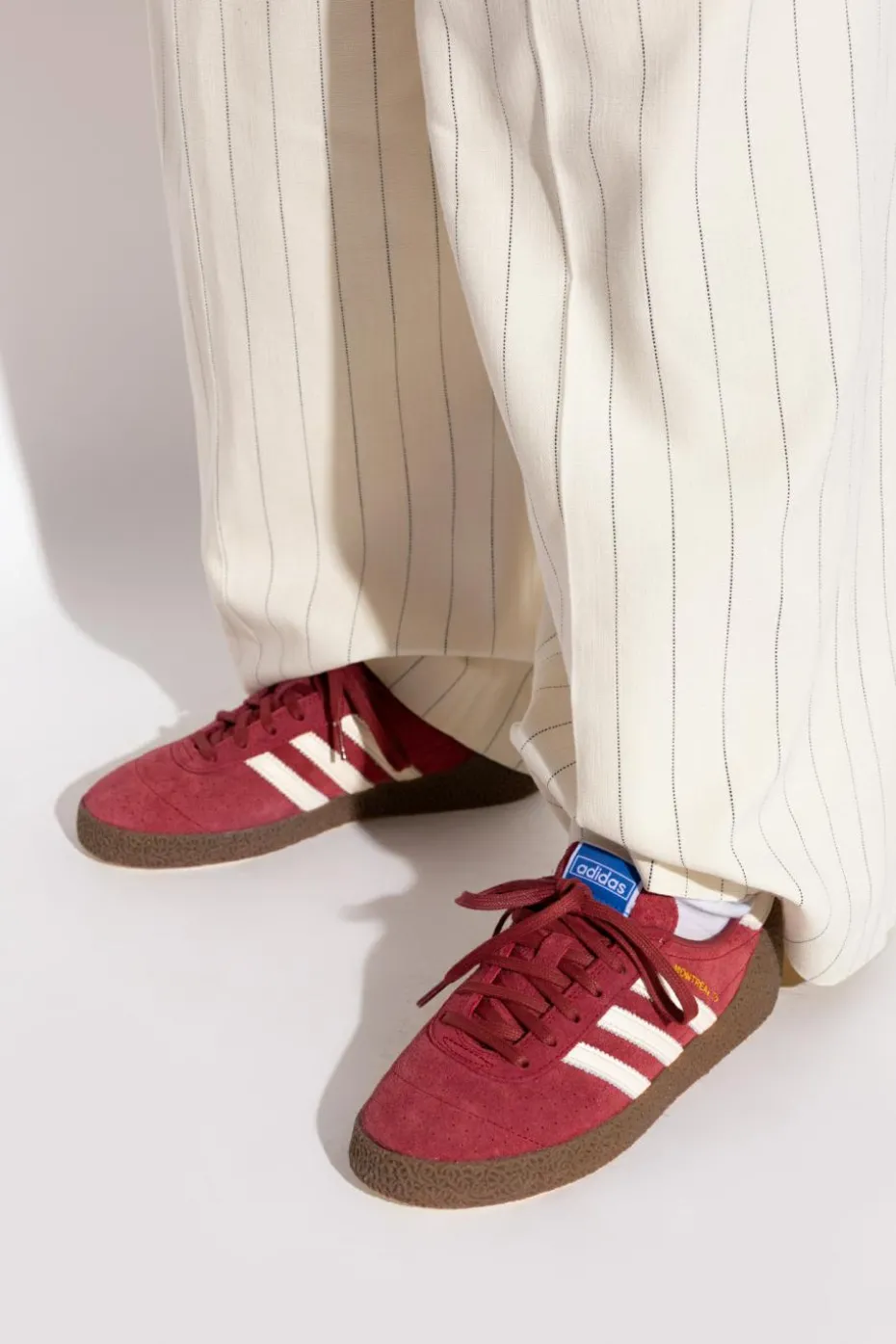 ADIDAS Originals BURGUNDY Sports shoes "MONTREAL 76"