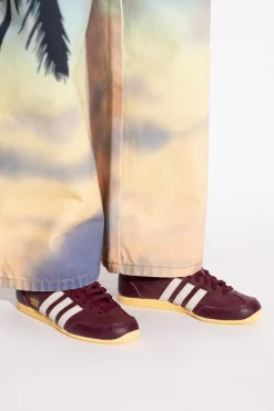 ADIDAS Originals BURGUNDY Sports shoes `Japan Decon W`