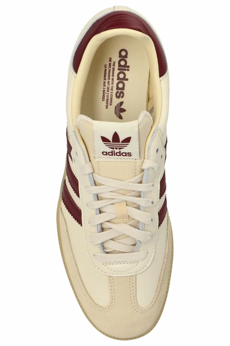 ADIDAS Originals cream "SAMBA OG" sports shoes