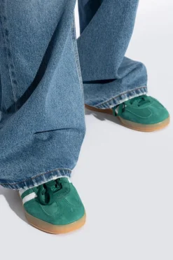 ADIDAS Originals GREEN ADIDAS Originals 'Gazele Indor' sports shoes