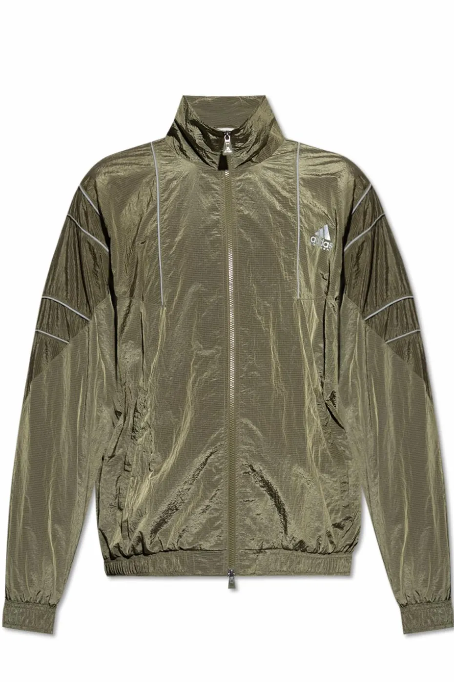 ADIDAS Originals GREEN Jacket with printed logo