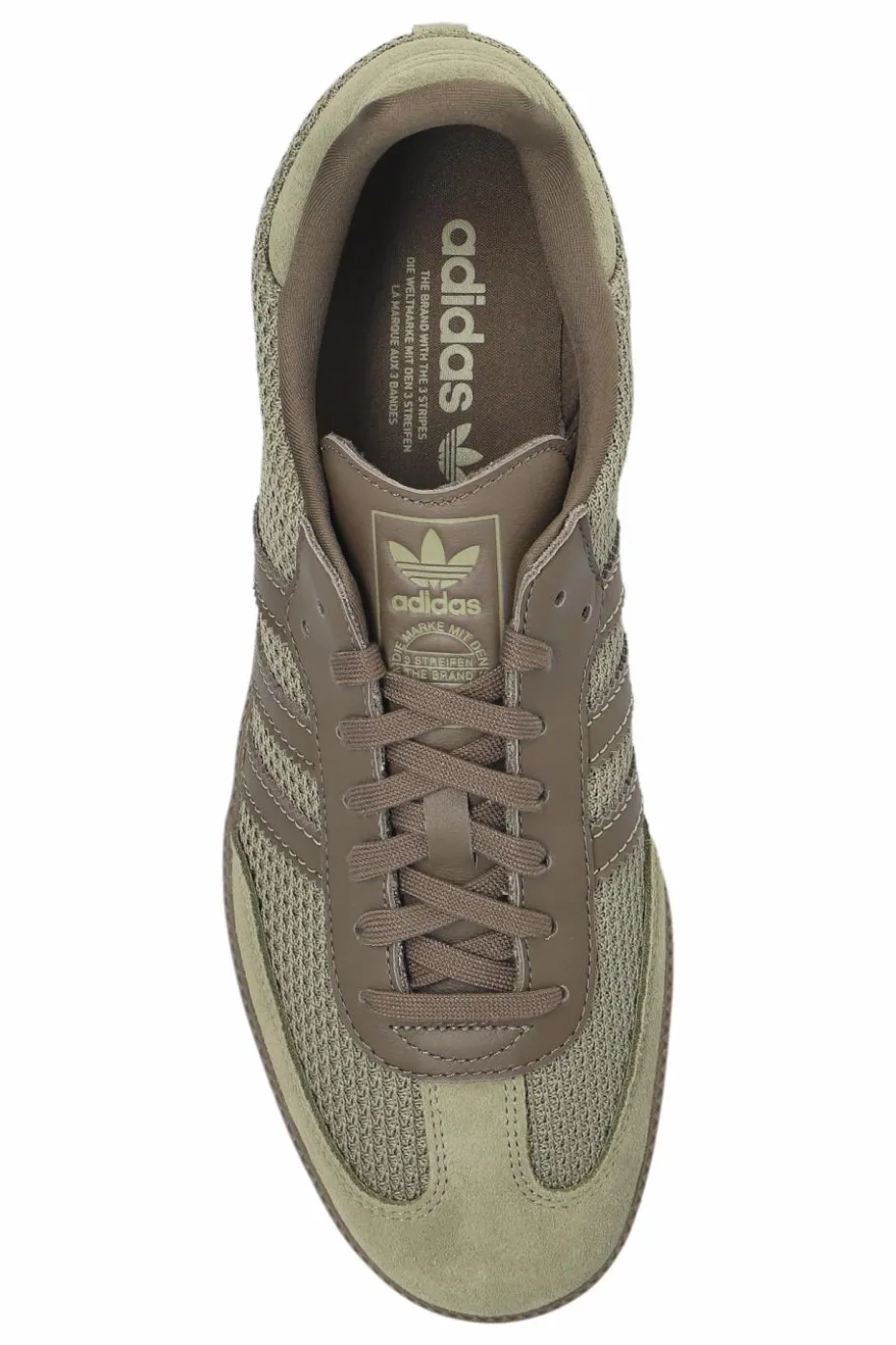 ADIDAS Originals GREEN "SAMBA OG" sports shoes
