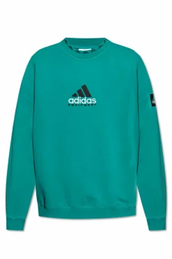 ADIDAS Originals GREEN Sweatshirt with embroidered logo