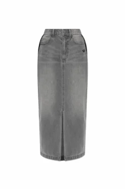 ADIDAS Originals GREY Denim skirt