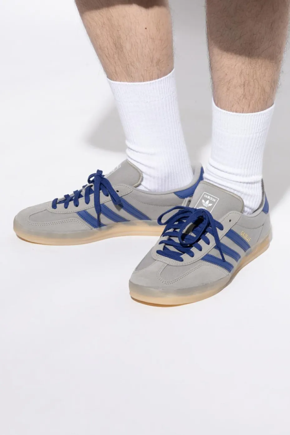 ADIDAS Originals GREY Sports shoes "GAZELLE INDOOR"