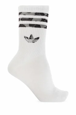 ADIDAS Originals MULTICOLOUR Two-pack socks with logo