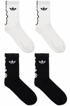 ADIDAS Originals MULTICOLOUR Two-pack of socks with logo