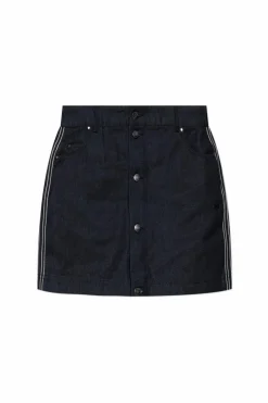 ADIDAS Originals NAVY BLUE Denim skirt