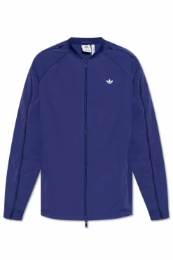 ADIDAS Originals NAVY BLUE Lightweight jacket with logo