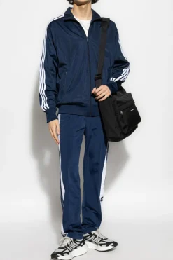 ADIDAS Originals NAVY BLUE Stand-up collar sweatshirt