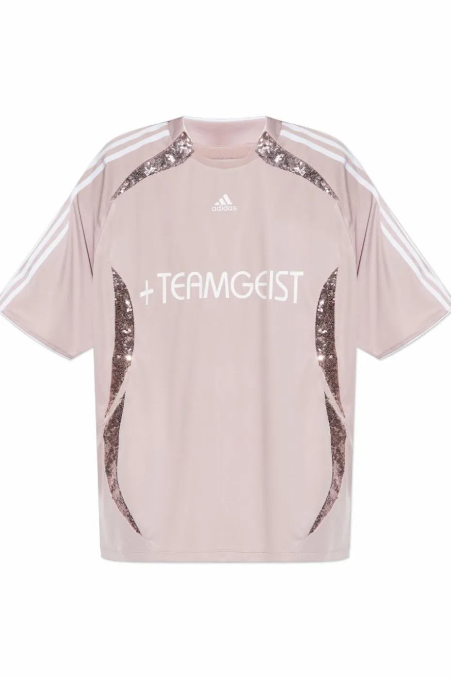 ADIDAS Originals PINK T-shirt with sequins