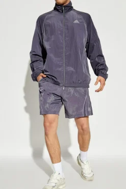 ADIDAS Originals PURPLE Logo shorts
