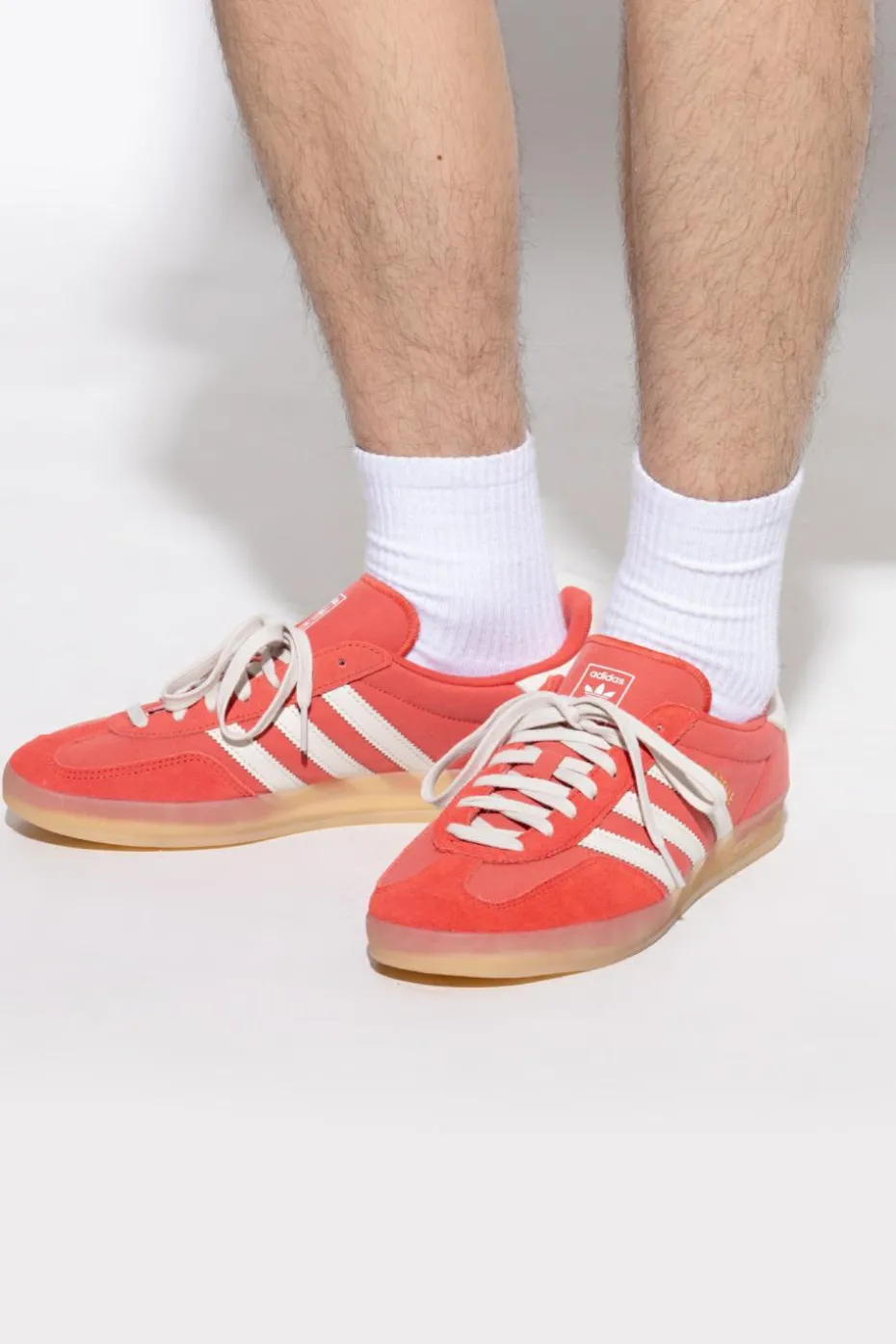 ADIDAS Originals RED "GAZELLE INDOOR" sports shoes