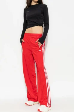 ADIDAS Originals RED Straight-leg sweatpants