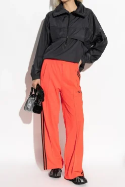 ADIDAS Originals RED Sweatpants with straight-leg cut