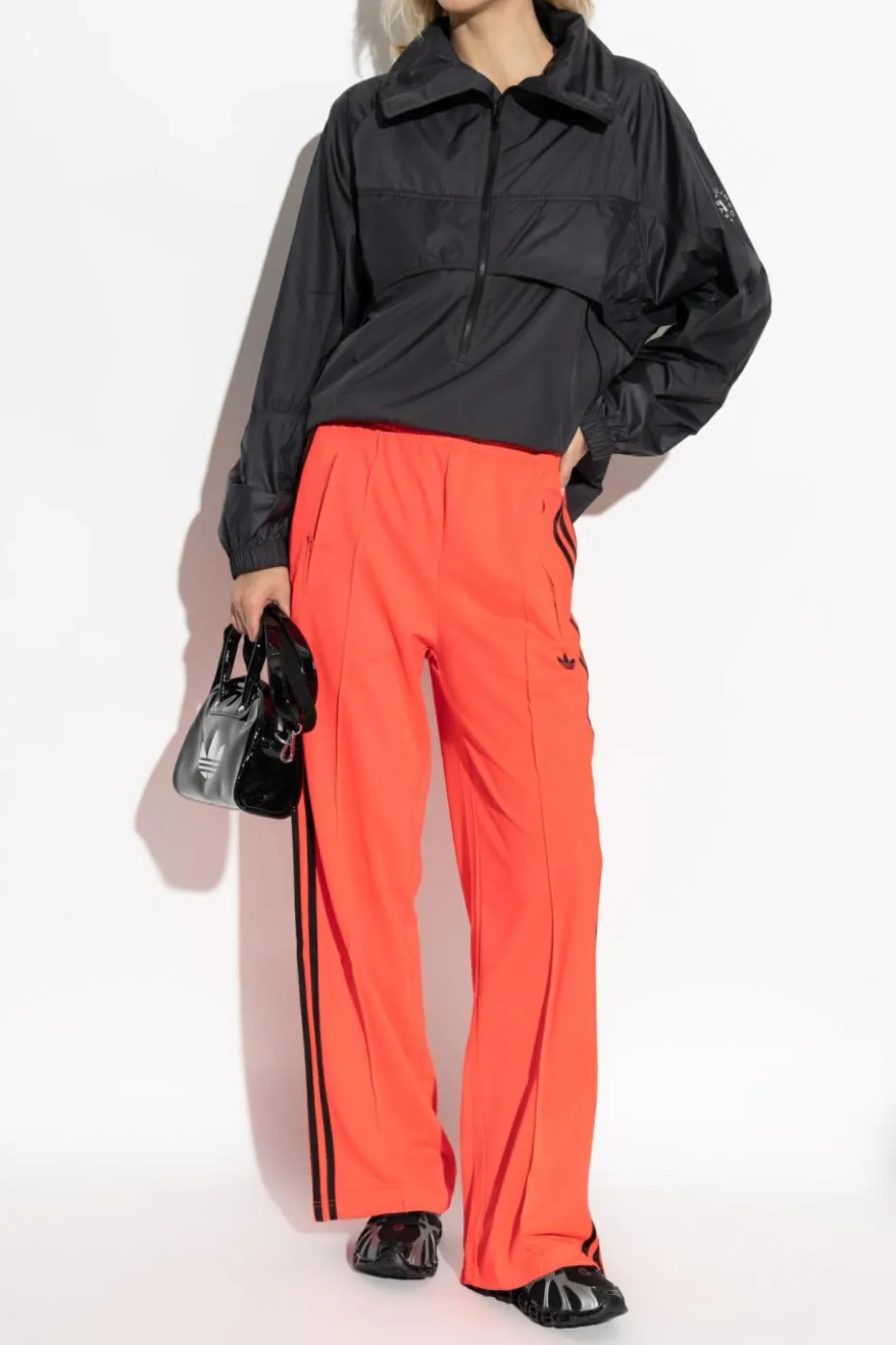 ADIDAS Originals RED Sweatpants with straight-leg cut