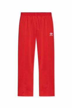 ADIDAS Originals RED Sweatpants with straight-leg cut