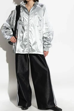 ADIDAS Originals SILVER Light jacket with logo