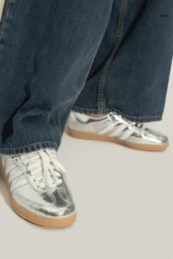 ADIDAS Originals SILVER Sneakers SAMBA OW W