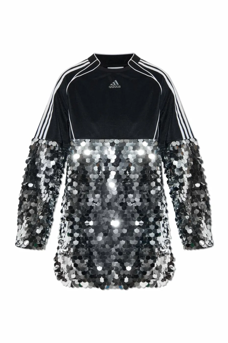 ADIDAS Originals SILVER Short sequin dress
