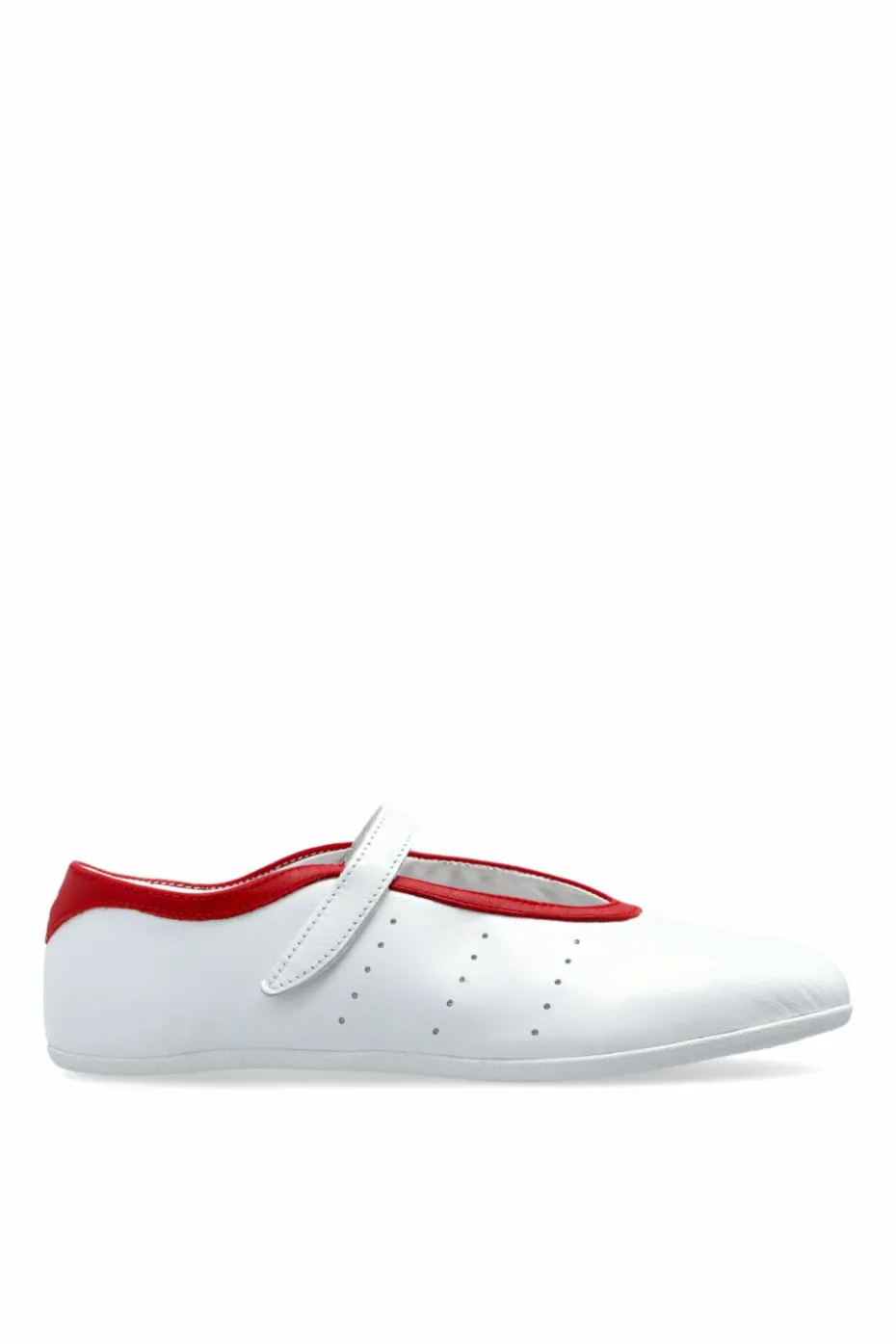 ADIDAS Originals WHITE Ballet Flats "Stan Smith Lo"