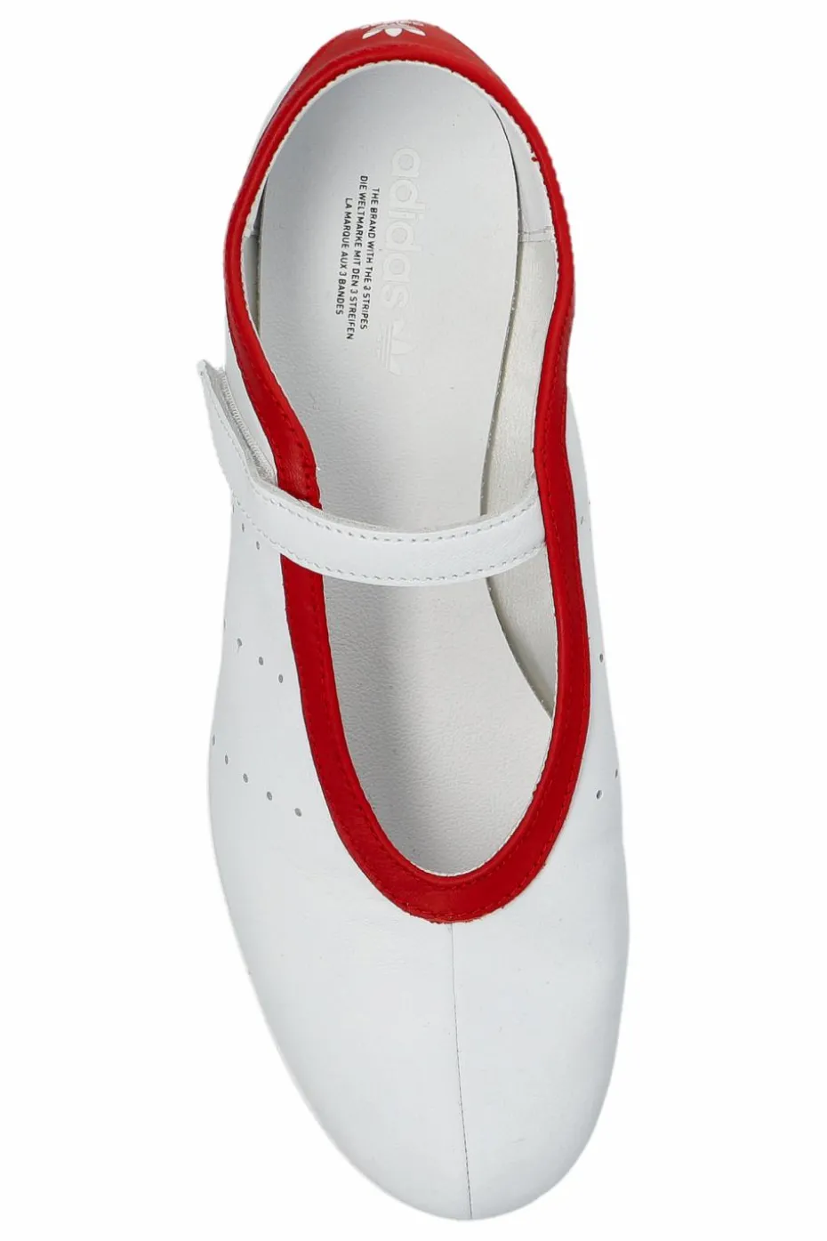 ADIDAS Originals WHITE Ballet Flats "Stan Smith Lo"