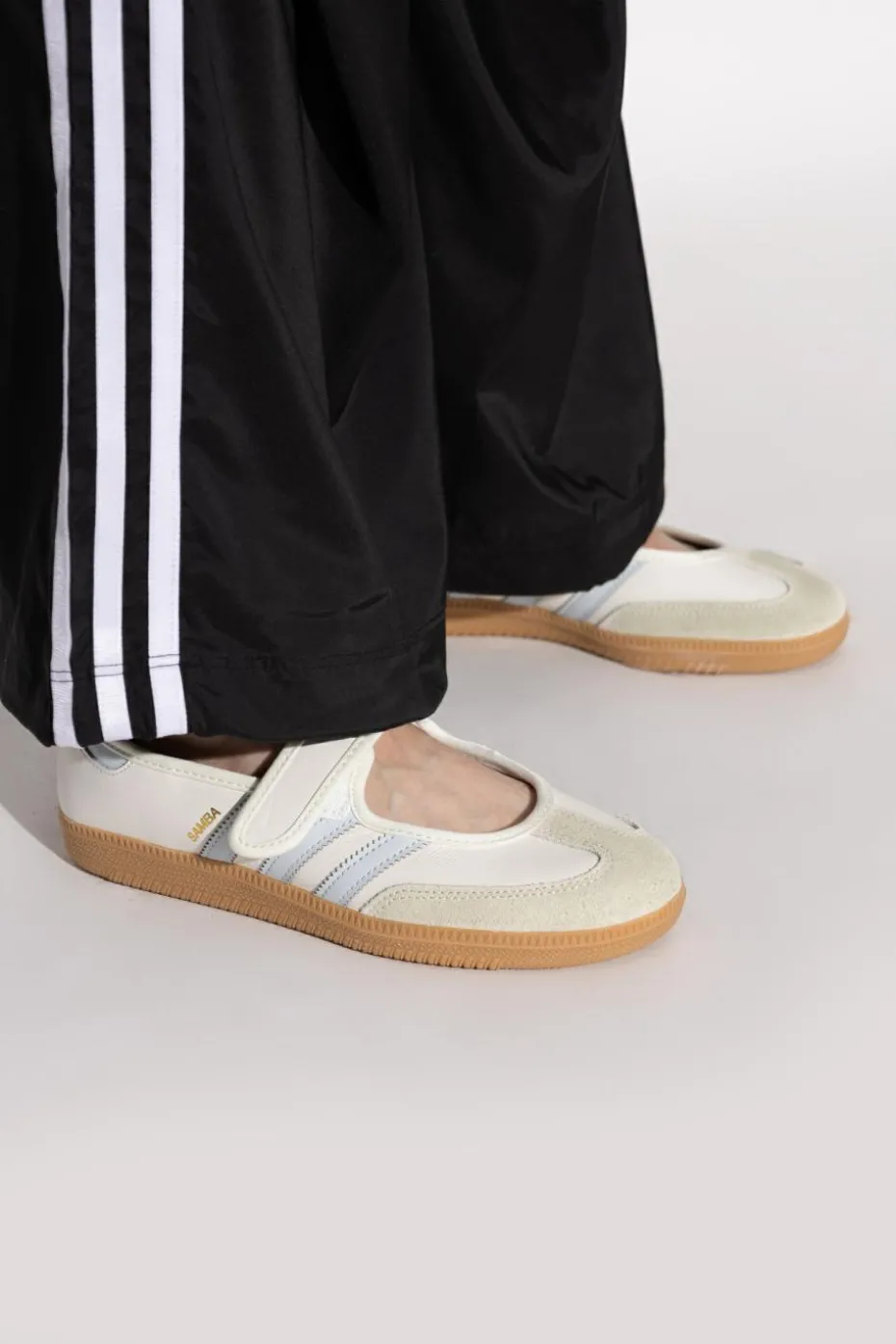 ADIDAS Originals WHITE Ballet Flats "Samba Jane"