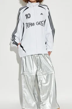 ADIDAS Originals WHITE Light "oversize" jacket