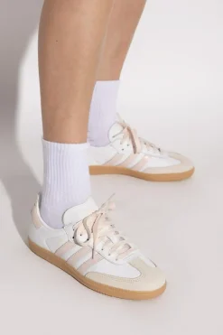 ADIDAS Originals WHITE "SAMBA OG" sports shoes