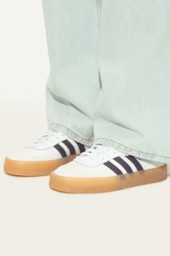 ADIDAS Originals WHITE "SAMBAE W" sports shoes