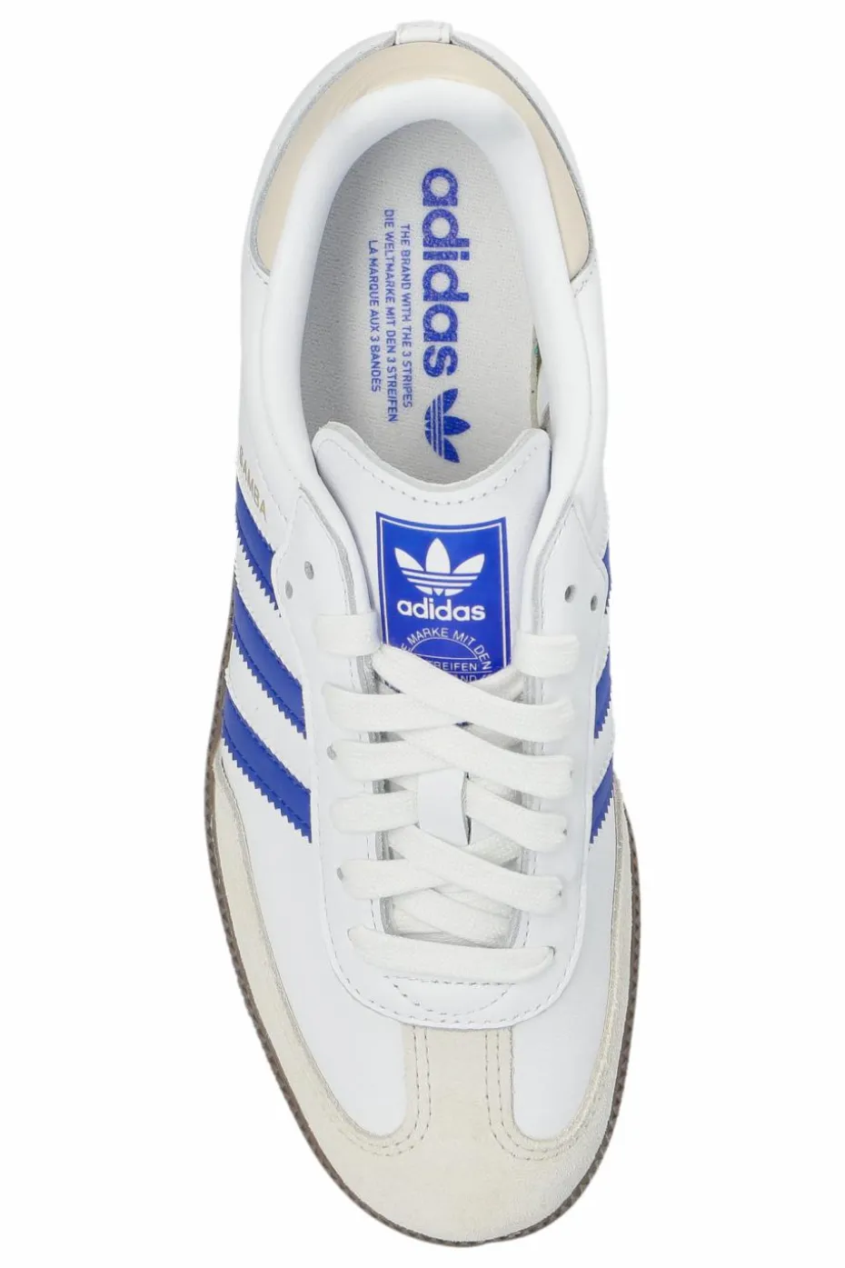 ADIDAS Originals WHITE "SAMBA OG" sports shoes